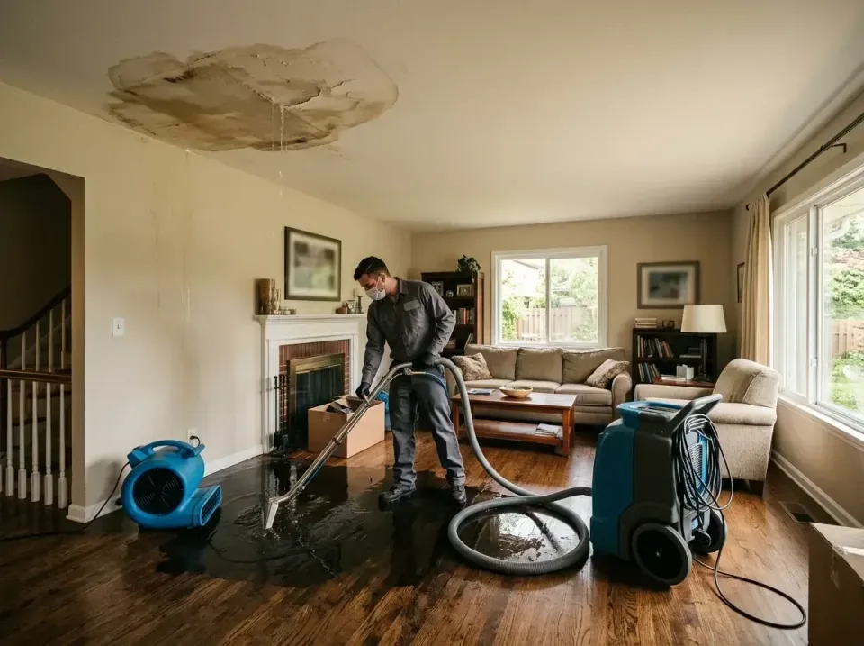 attic-pipe-burst-ceiling-drip-008 — frequently asked questions, Water Damage Restoration & Carpet Care in Gold Bar, WA